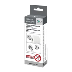 Zack Accessori Zack Scala Stainless Steel Towel Holder + Mount Adhesive