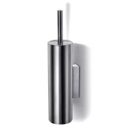 Zack Accessori Zack Tubo Wall Mounted Toilet Brush - Stainless Steel