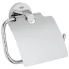 Grohe Essentials Toilet Roll Holder With Cover
