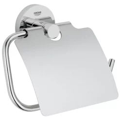 Grohe Essentials Toilet Roll Holder With Cover