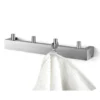 Zack Accessori Zack Linea Towel Hook Rail - Stainless Steel