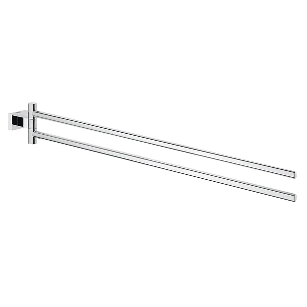 Grohe Essentials Cube Double Towel Bar 2 Grohe Essentials Cube Double Towel Bar - Image 2