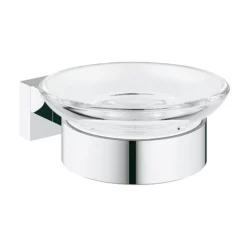 Grohe Essentials Cube Soap Dish With Holder