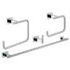 Grohe Essentials Cube 4-in-1 Master Bathroom Accessories Set