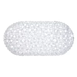 Aqualona Clear Pebbles Bath Mat - 360 X 690mm
