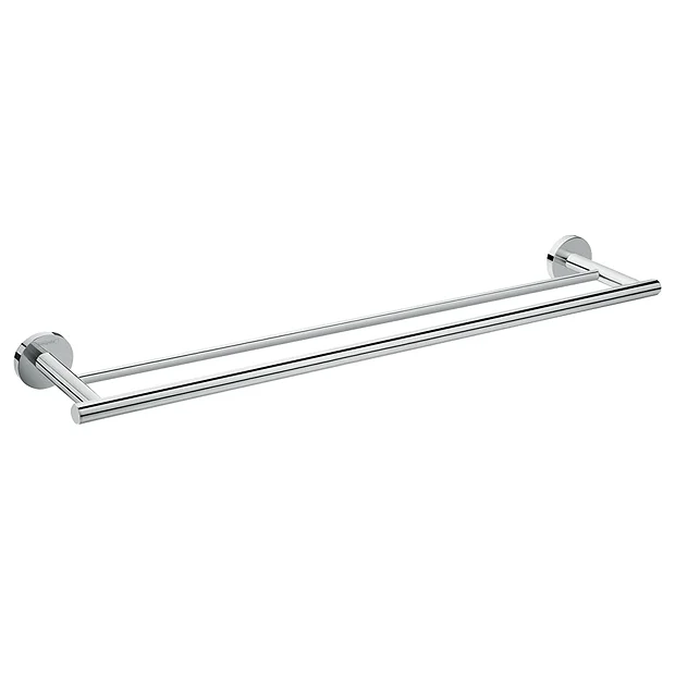 Hansgrohe Logis Universal Double Towel Holder 1 Hansgrohe Logis Universal Double Towel Holder