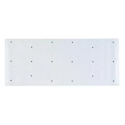 Aqualona Large White Roman Bath Mat - 370 X 900mm