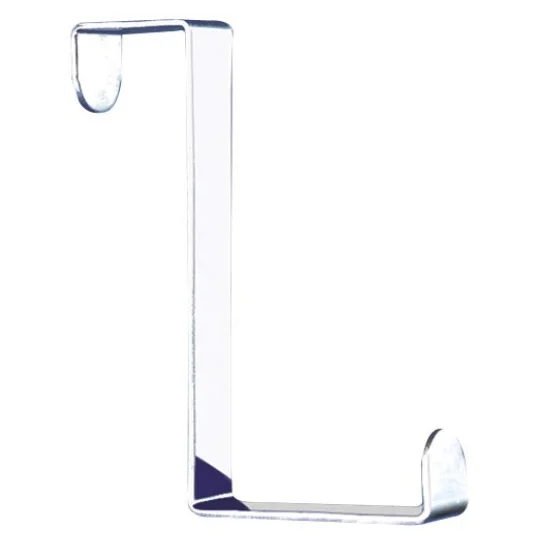 Wenko Set Of 6 Stainless Steel Door Hooks 1 Wenko Set Of 6 Stainless Steel Door Hooks