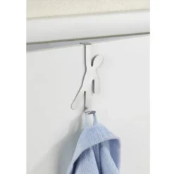 Wenko 'Boy' Stainless Steel Door Hook - Matt