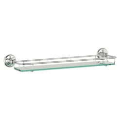 Roper Rhodes Avening Toughened Clear Glass Gallery Shelf