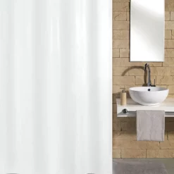 Kleine Wolke Kito Polyester Shower Curtain - W1800 X H2000 - White