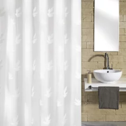 Kleine Wolke - Canton Polyester Shower Curtain - W1800 X H2000 - White