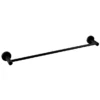 Arezzo 4-Bar Industrial Style Matt Black Round Towel Rail