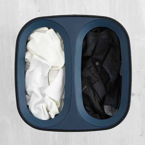 Joseph Joseph Bathroom Joseph Joseph Tota 60L Laundry Separation Basket - Carbon Black 4 Joseph Joseph Bathroom Joseph Joseph Tota 60L Laundry Separation Basket - Carbon Black - Image 4