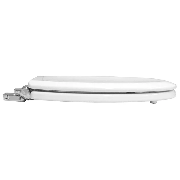 Bemis Chicago Soft Close Toilet Seat With Chrome Hinges 3 Bemis Chicago Soft Close Toilet Seat With Chrome Hinges - Image 3