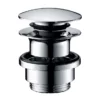 Hansgrohe Push-open Brass Waste For Basin And Bidet Mixers