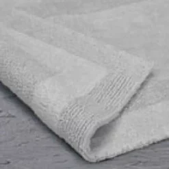 Kleine Wolke - Arizona Bath Mat - Silver Grey - Various Size Options