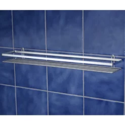 Eurosh Satina Single Shower Caddy Shelf - Chrome