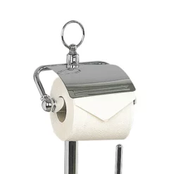 Miller - Classic Freestanding Toilet Roll Holder & Brush Set