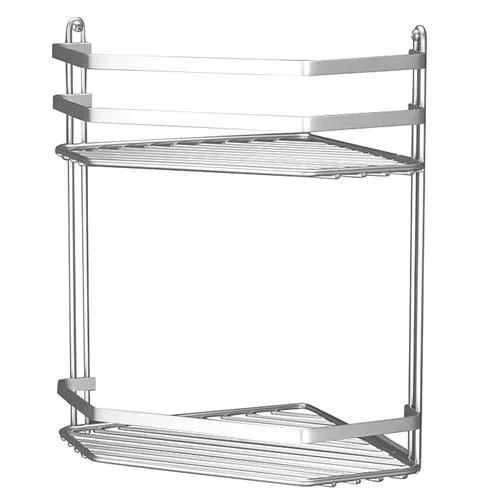 Eurosh Satina Bathroom Storage Basket - Double Corner 2 Eurosh Satina Bathroom Storage Basket - Double Corner - Image 2