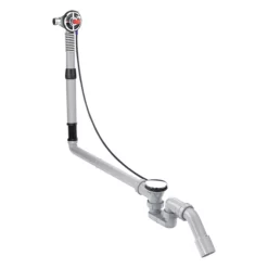Hansgrohe Exafill S Basic Set For Bath Filler With Waste & Overflow Set For Large Bathtubs