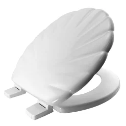 Bemis - 5900AR Shell Design Toilet Seat - White -smedbo shop 5900ar000 d1