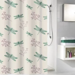 Kleine Wolke Scarlett Polyester Shower Curtain W1800 X H2000mm -smedbo shop 5915683305 l