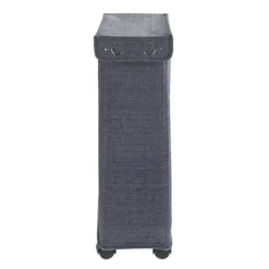 Wenko Corno Prime Blue Laundry Bin With Lid -smedbo shop 62135100 dt1