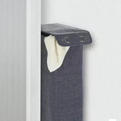 Wenko Corno Prime Blue Laundry Bin With Lid