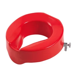 Drive DeVilbiss 4" Red Rasied Toilet Seat