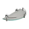 Miller - Classic Glass Cloakroom Shelf