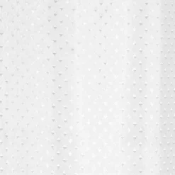 Eurosh Extra Long Diamond Shower Curtain W2135 X H2135mm - White