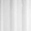 Eurosh White Anti-Bacterial Polyester Shower Curtain W1800 X H1800mm
