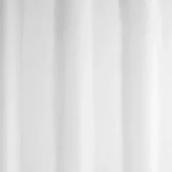 Eurosh Extra Wide White Anti-Bacterial Polyester Shower Curtain W2400 X H1800mm