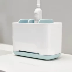 Joseph Joseph Bathroom Joseph Joseph Easy-Store Large Toothbrush Caddy - White/Blue -smedbo shop 70501 d4