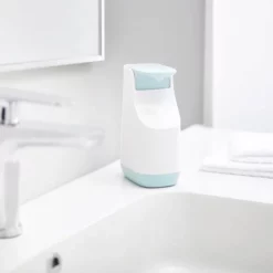 Joseph Joseph Bathroom Joseph Joseph Slim Compact Soap Dispenser - White/Blue