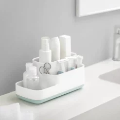 Joseph Joseph Bathroom Joseph Joseph Easy-Store Bathroom Caddy - White/Blue -smedbo shop 70504 d2