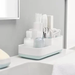 Joseph Joseph Bathroom Joseph Joseph Easy-Store Bathroom Caddy - White/Blue -smedbo shop 70504 d3