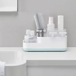 Joseph Joseph Bathroom Joseph Joseph Easy-Store Bathroom Caddy - White/Blue