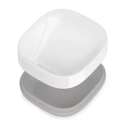 Joseph Joseph Bathroom Joseph Joseph Slim Compact Soap Dish - White/Grey -smedbo shop 70511 d2