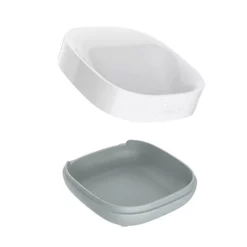 Joseph Joseph Bathroom Joseph Joseph Slim Compact Soap Dish - White/Grey -smedbo shop 70511 d3