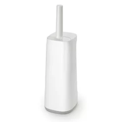 Joseph Joseph Bathroom Joseph Joseph Flex Plus Smart Toilet Brush & Holder With Storage Caddy - White/Grey -smedbo shop 70516 d3