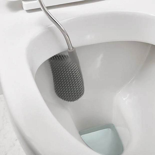Joseph Joseph Bathroom Joseph Joseph Flex Steel Wall Mounted Toilet Brush & Holder 3 Joseph Joseph Bathroom Joseph Joseph Flex Steel Wall Mounted Toilet Brush & Holder - Image 3