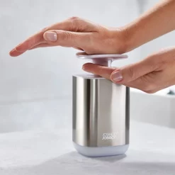 Joseph Joseph Bathroom Joseph Joseph Presto Steel Hygienic Soap Dispenser -smedbo shop 70532 d1