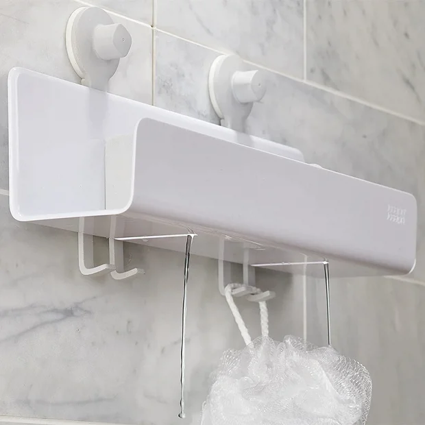 Joseph Joseph Bathroom Joseph Joseph EasyStore Large Shower Shelf With Removable Mirror 1 Joseph Joseph Bathroom Joseph Joseph EasyStore Large Shower Shelf With Removable Mirror