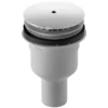 Duravit Shower Tray Waste With Vertical Outlet - Chrome