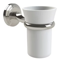 Miller Oslo Polished Nickel Tumbler Holder