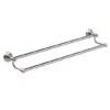 Miller Oslo Polished Nickel Double Towel Rail
