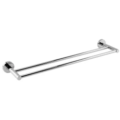 Victorian Plumbing Orion Double Towel Rail Chrome