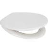 Euroshowers Pearl Anti-Bacterial Toilet Seat With Stainless Steel Hinges
